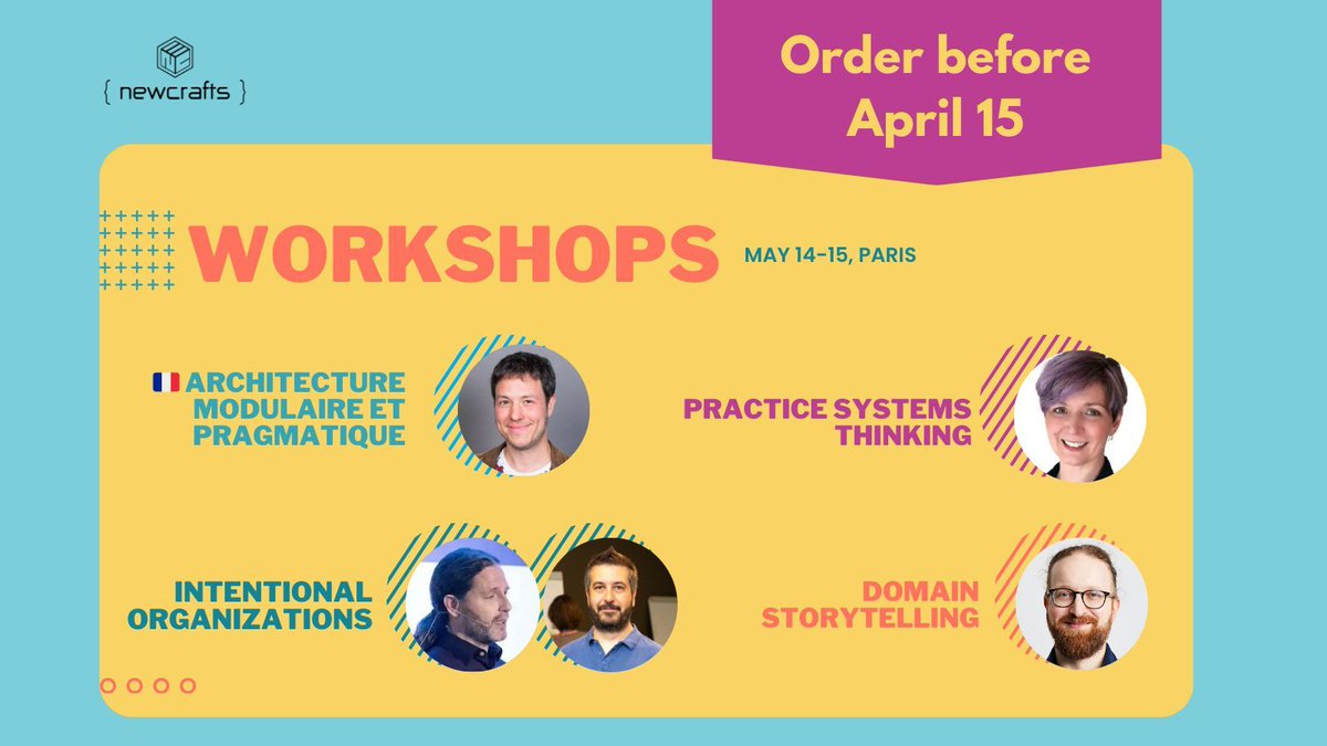 ⏰ This is the last day to help us confirm our workshops!
Join one of our Pre-conference Workshop and elevate your learning: buff.ly/3vCoZlT
