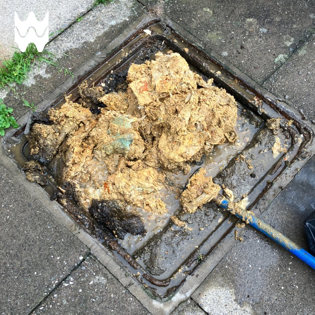 🤢 If you're eating, look away now! 🚽Remember to only flush the 3 P's - pee, poo and paper - or your drains could look like this! 👉 Find out more here: dwrcymru.com/stoptheblock