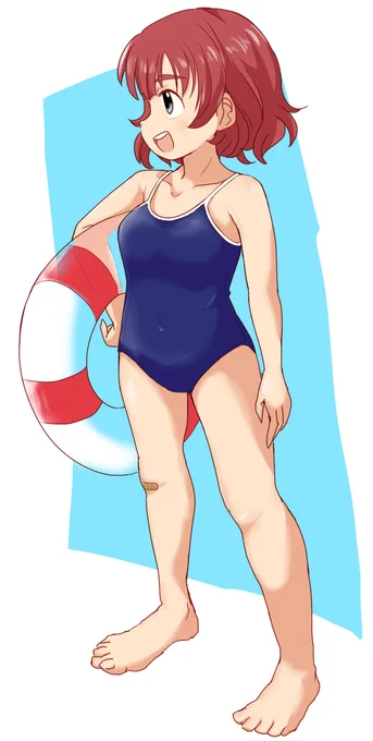 #気温が高いので気が早いが水着絵が見たい 過去に安斎ちゃんで描いてました 