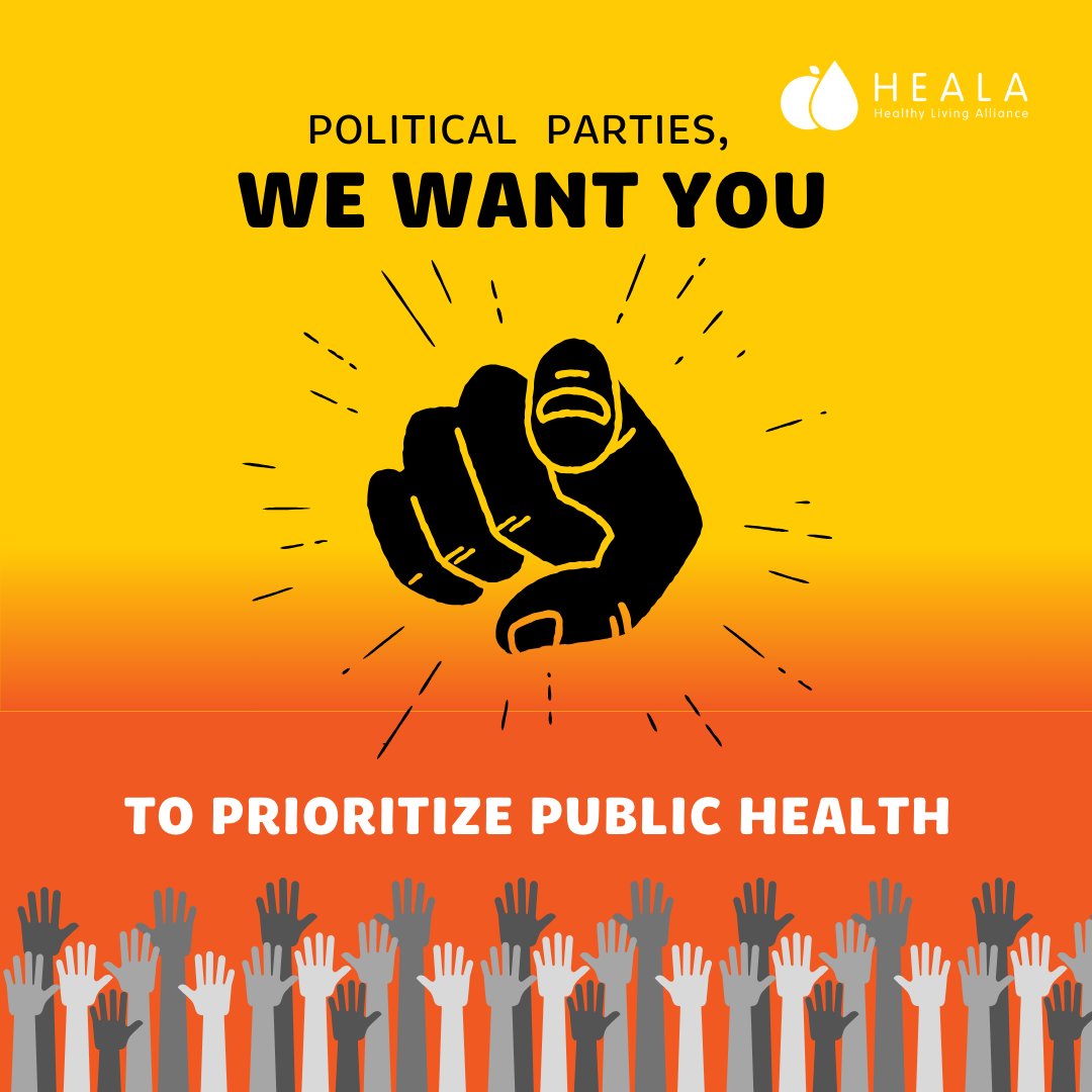 With NCDs soaring, urgent action is needed! We’re asking what political parties should do to tackle this crisis. We've created a political survey to hold them accountable. Following the elections, we'll provide updates on the progress of the health initiatives. #DelaysMeanDeath