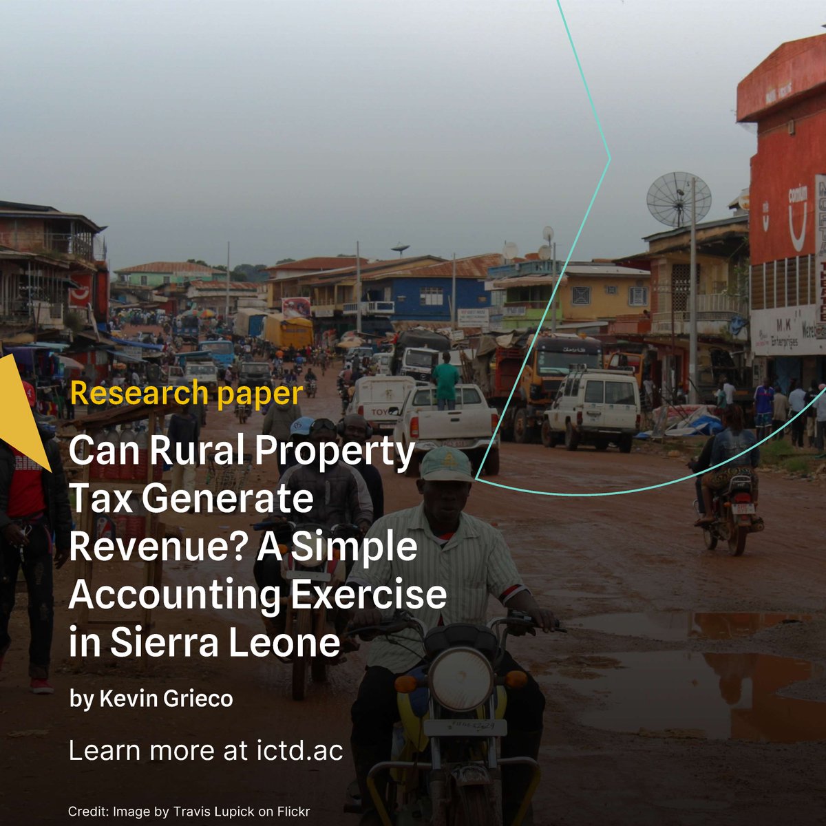 📄How should governments in sub-Saharan Africa boost their own-source revenue? 🔍 Our latest working paper explores the decision of policymakers to expand property taxation into rural areas, with a focus on Kono District, Sierra Leone. See➡️ow.ly/QnKl50Refv4 #TaxTwitter