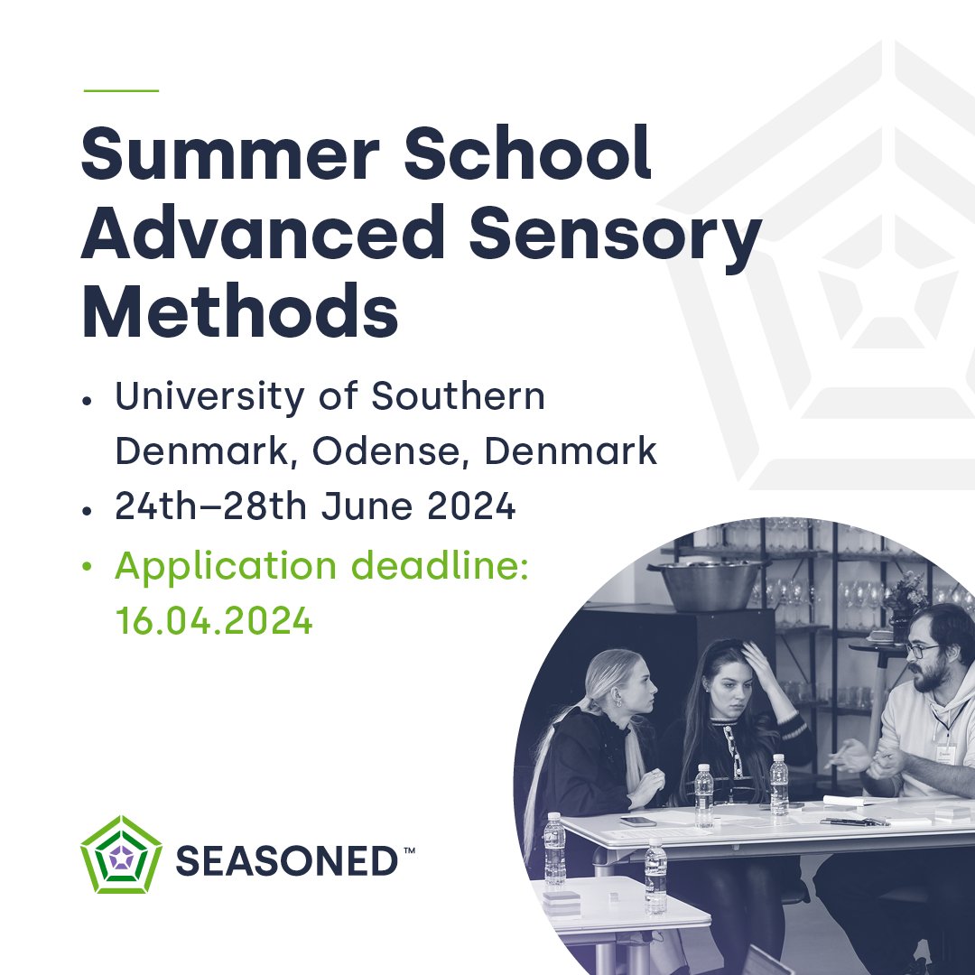 Join us at this year's Summer School and unlock your potential in food science! 🌟ow.ly/lLux50RfIZC #research #phd #foodsensory #foodscience #novelfoods #HorizonEU #Widening #Twinning
#STEM