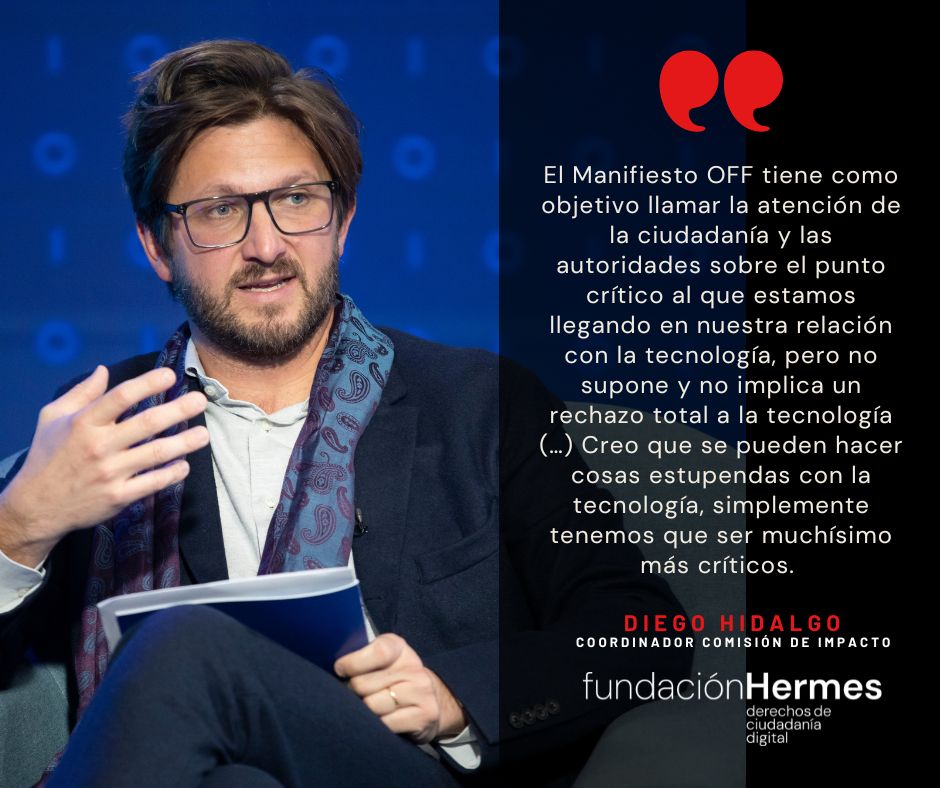 FundacionHermes's tweet photo. 🎧 Si a ti también te preocupa nuestro futuro frente al avance tecnológico descontrolado, ¡este episodio de "La cuadratura del círculo" de @rtve es para ti!

@diegohidalgodem @ElenaHeBe #ManifiestoOFF #DerechosDigitales

Escucha el episodio aquí: https://t.co/85VQ4LWur6 https://t.co/RH5MTJlmGS