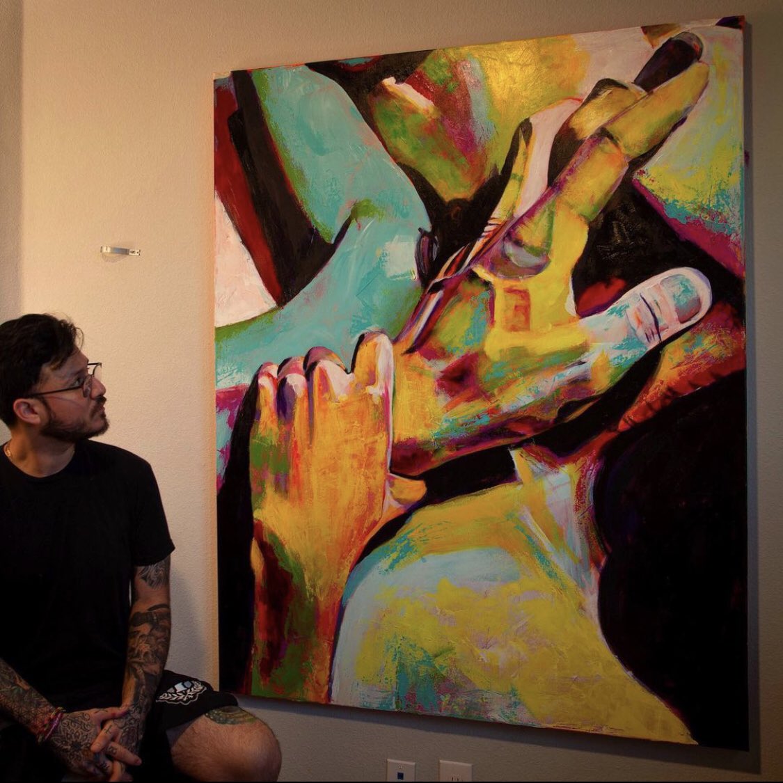 anthonycre8's tweet photo. 5ft by 4ft
Acrylic on Canvas 

(Sold)

#studio3 #acrylicpainting #painting #texasartist #newbraunfelsart #sanantonioart #austinart #muse #nft #NFTCollection #NFTartists #kinkyart #eroticart https://t.co/672oJNUQHg