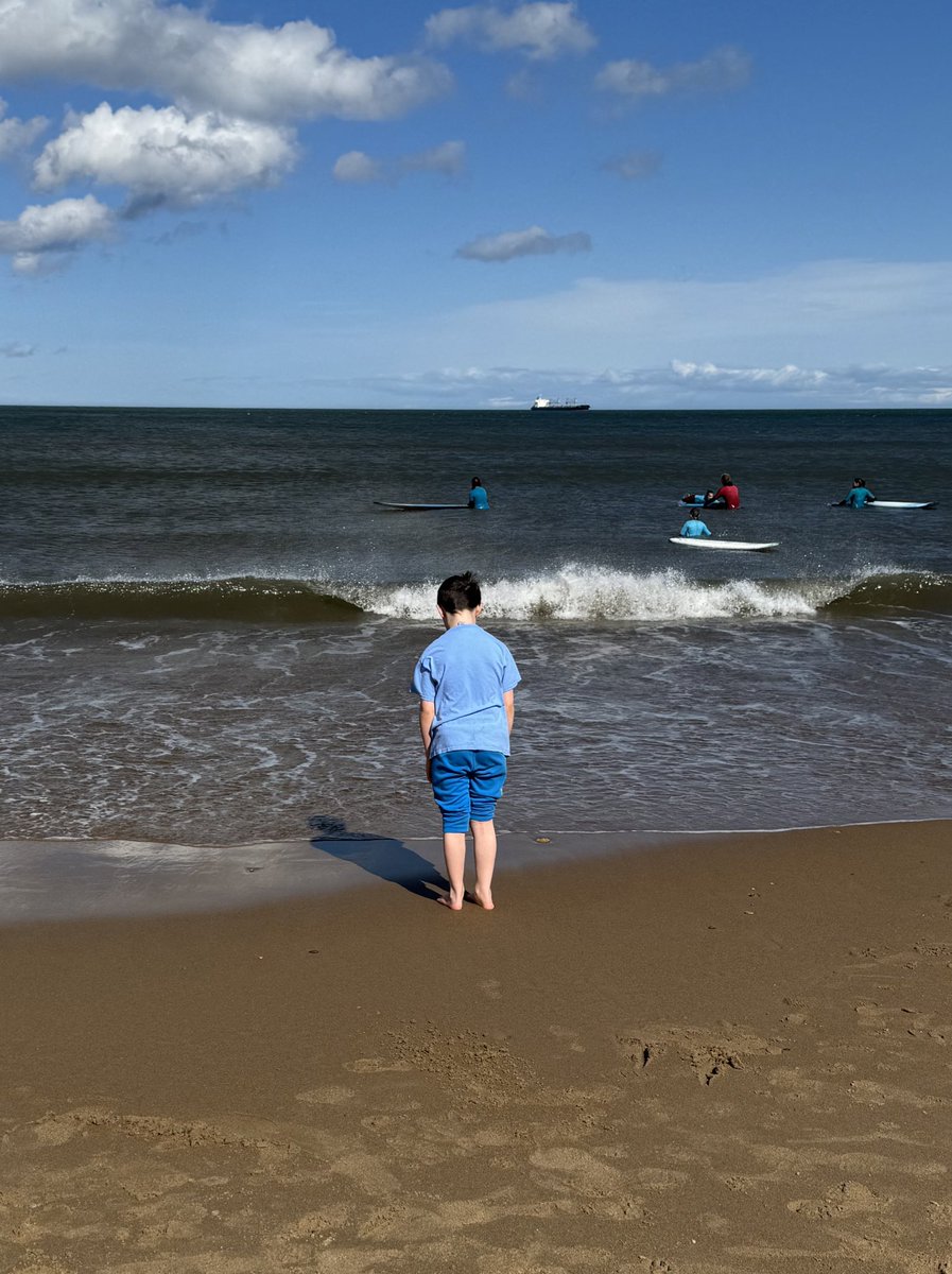 Can anyone recommend a podcast for my 8 year old who’s very interested in game design. Fun and young being the key words 🤣 (Photo of him staring wistfully out to sea for interest)