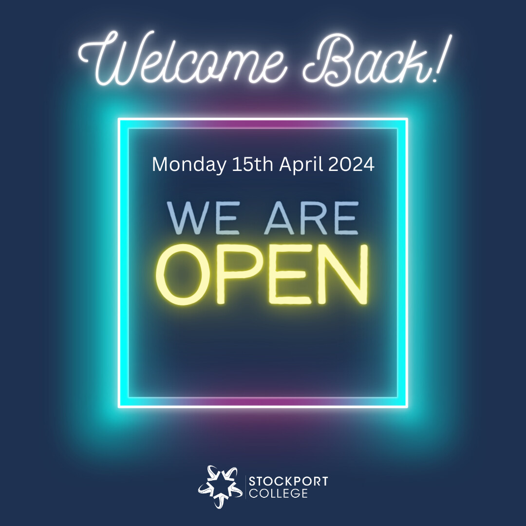 🙌Welcome back! We hope you had a lovely break and we are looking forward to seeing all of your smiling faces today 😀 #studentlife #ukcollege