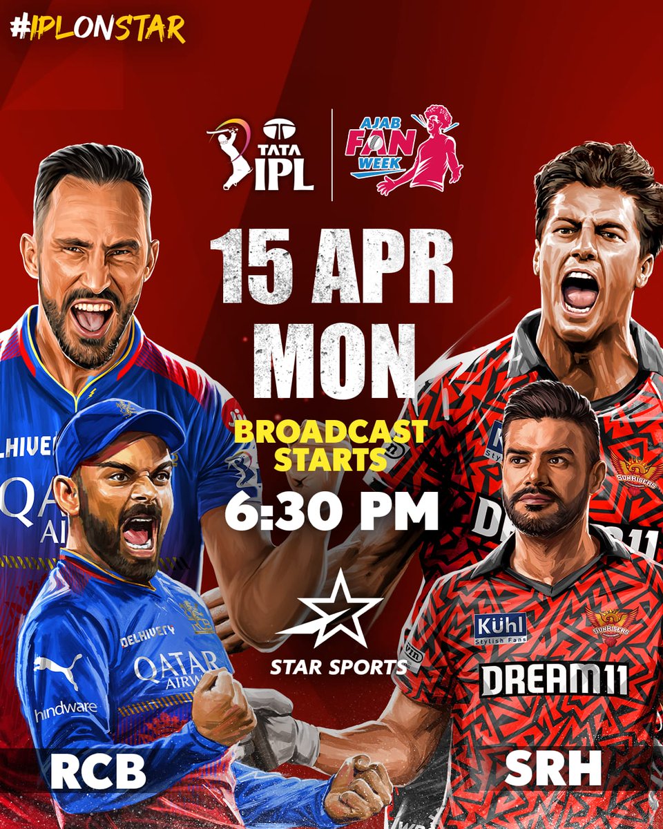 Matchday and we are in this together RCB! ❤️ 📸 @starsportsindia #RCB12thManArmy #IPL2024 #RCB #IPL #RCBForever #IPLonStar