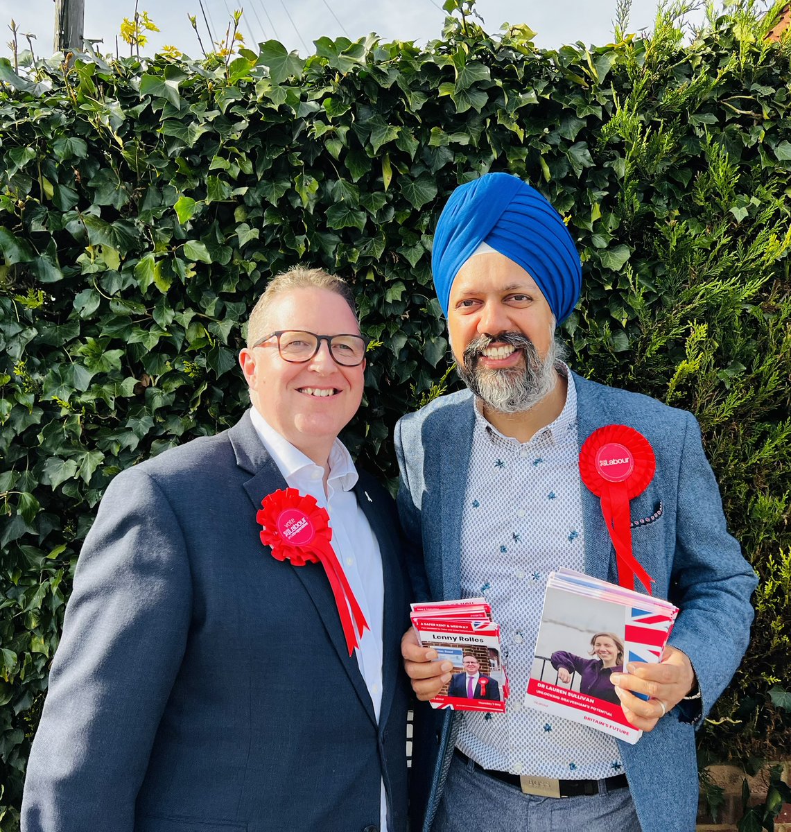 It’d been a long time, but glad to help friends in Gravesham again by joining them on #LabourDoorstep campaign. @LennyRolles will make an excellent #Police & Crime Commissioner for #Kent and @drlsullivan would be superb voice for local residents as MP, so please do support them.