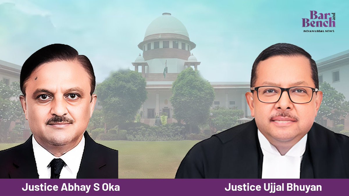 #SupremeCourt #CourtroomExchange Bench hearing a compensatory afforestation case Justice Oka: If you cut trees in say Lodhi Gardens (Delhi) will you have the compensatory forestation in Noida, Gurgaon? Should we allow felling blindly? We are not coming in the way of the…