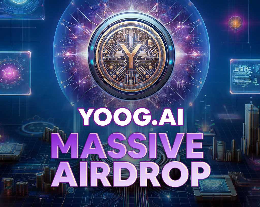 🚀 Airdrop: YOOG AI 💰 Value: 50 000 USDT worth $YOOG tokens & $500 BUSD 🎁 Referral: Yes 📆 End Date: 15th may 2024 ⏳ Distribution Date: At TGE 🎐 Airdrop Link  : t.me/AirdropsGun/29… @Yoog658856 #AirdropsGun #Airdrop #DYOR #NFA #cryptocurrency $YOOG