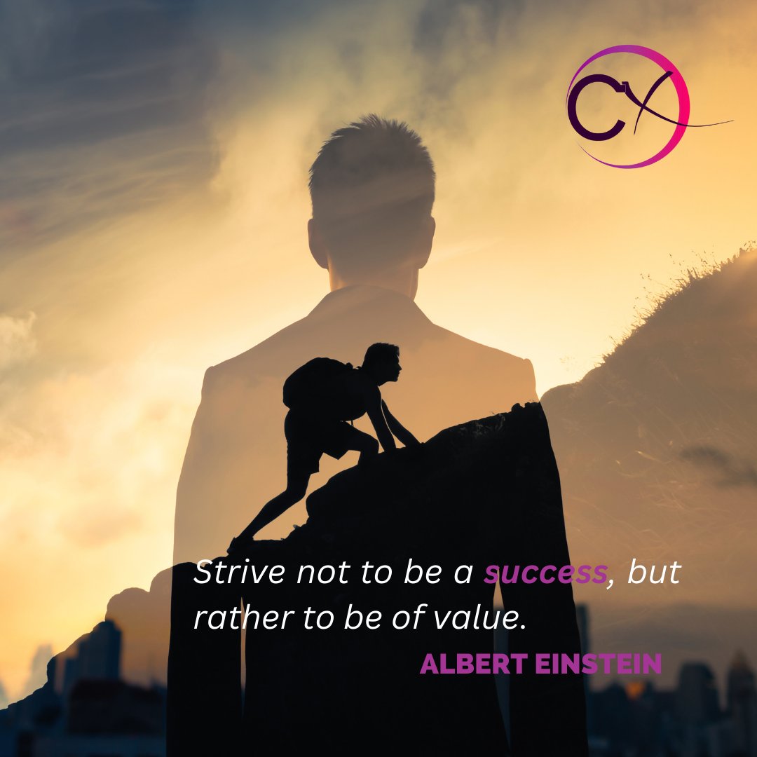 Success is fleeting, but the impact you make lasts. Focus on being invaluable rather than just being successful. 💡 

#ValueOverSuccess #MakeAnImpact #CXCoeur #Coeur #cx #Monday
