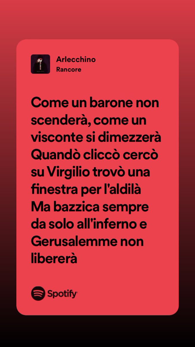 nottenazionale's tweet photo. -Allude al Visconte dimezzato, un personaggio di Italo Calvino;
- fa riferimento alla Divina Commedia in cui Virgilio accompagna Dante nell’Inferno, nel Purgatorio, ma non nel Paradiso;
- riprende il titolo dell’opera  di Torquato Tasso, “Gerusalemme liberata”. https://t.co/7ajIqkOsKi