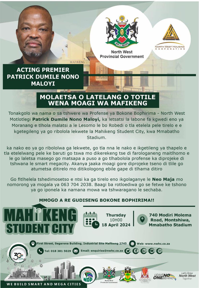 LegaelaBatho's tweet photo. Baagi ba tla fiwa tshono ya go ikwadisetsa diphatla tiro ka lona tsatsi le https://t.co/BRpO49X3nL