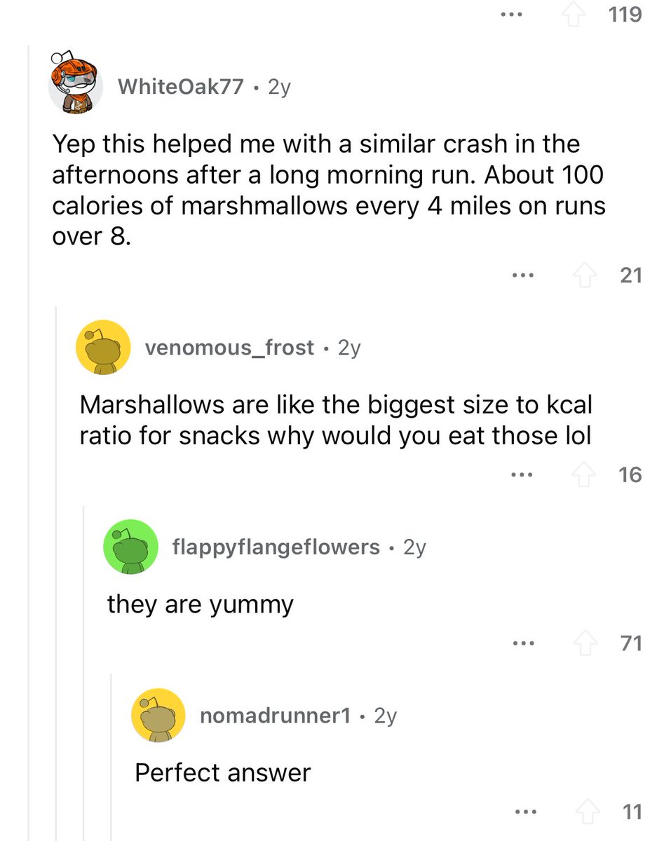 JordanAffeldt's tweet photo. learned running reddit threads are delightful https://t.co/s1rcl8UTfD