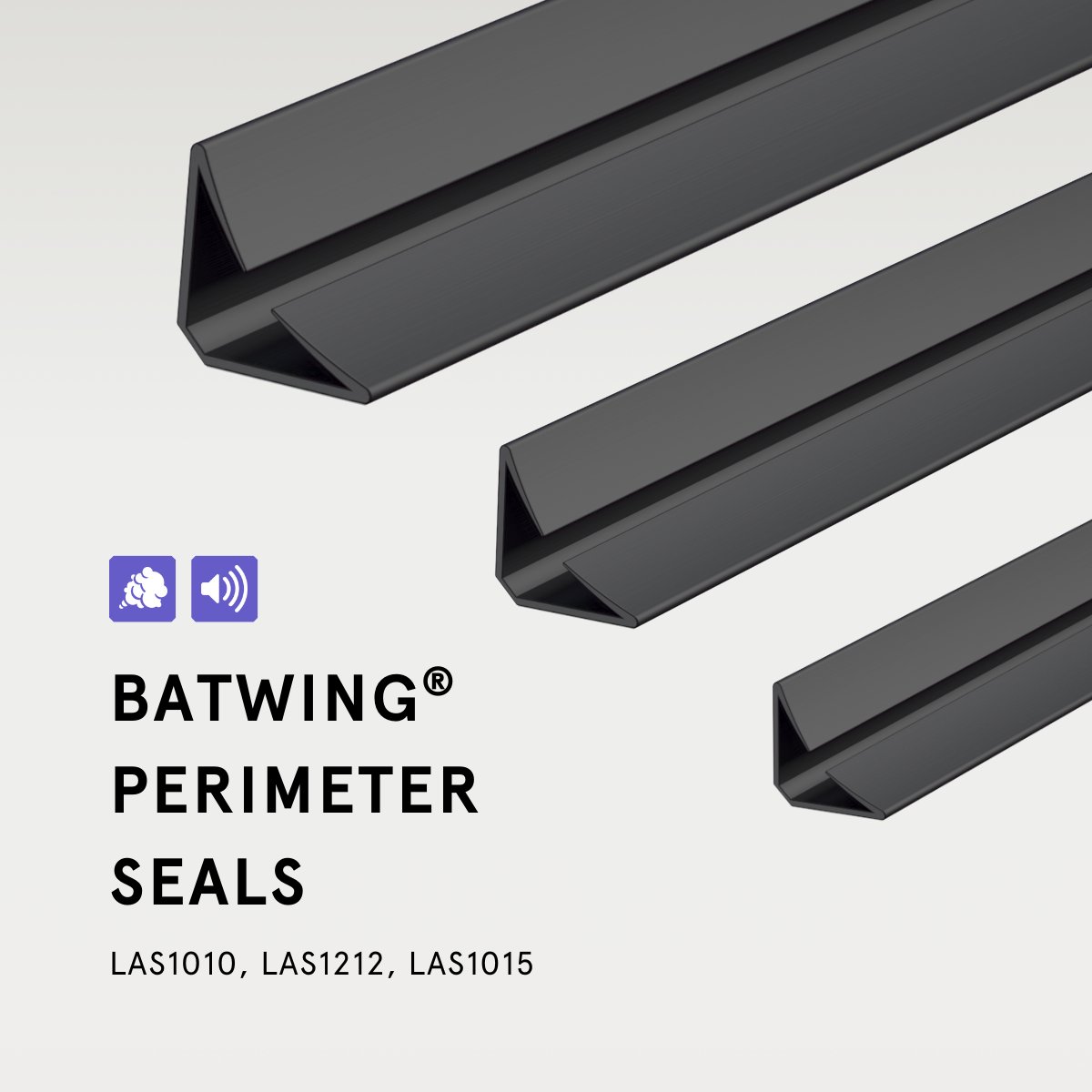 🔊💨 Lorient’s Batwing® seals are typically used in commercial, industrial & residential settings, where sound & smoke containment is paramount. 

They are ideal for retrofitting or upgrading doors with an easy peel-and-stick application.  

See more: lnkd.in/dFq7hCYe