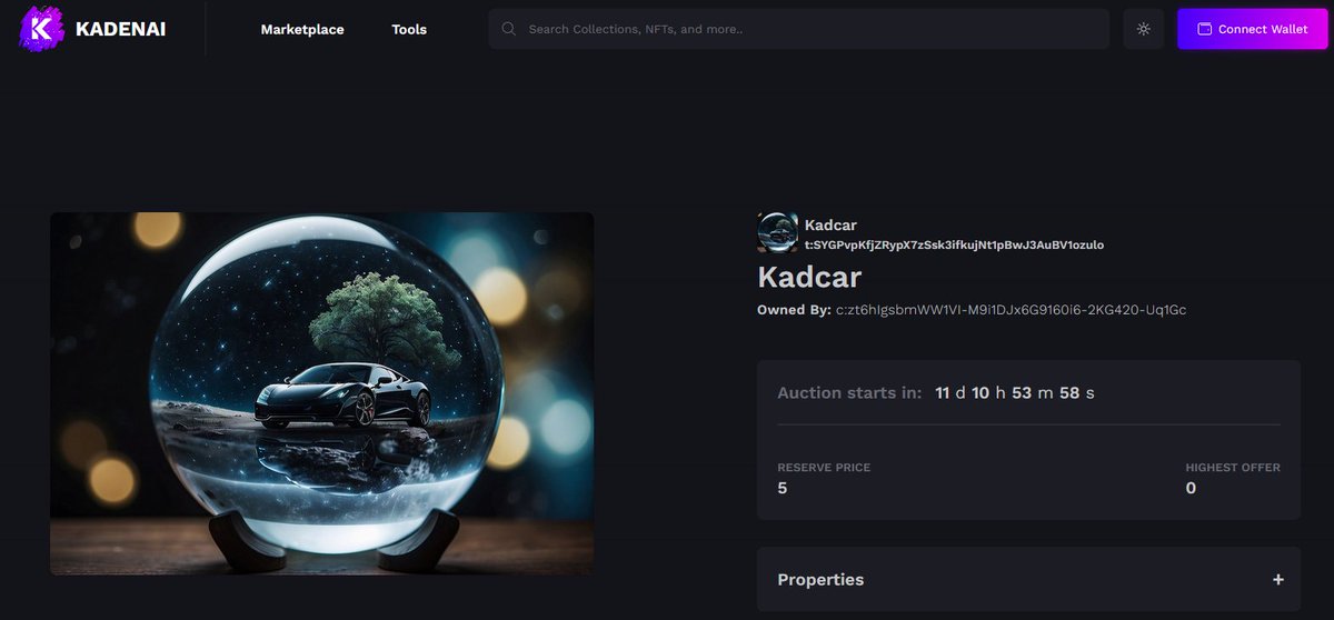 In celebration of multiplayer release on the horizon, we're collaborating with @StarlightAether! They are auctioning a 1:1 Kadcar themed NFT! 1⃣ Auction will be on @KadenaiArt on the 26th of April! 2⃣ One random participant will win a Kadcar NFT! 3⃣ Multiplayer release will…