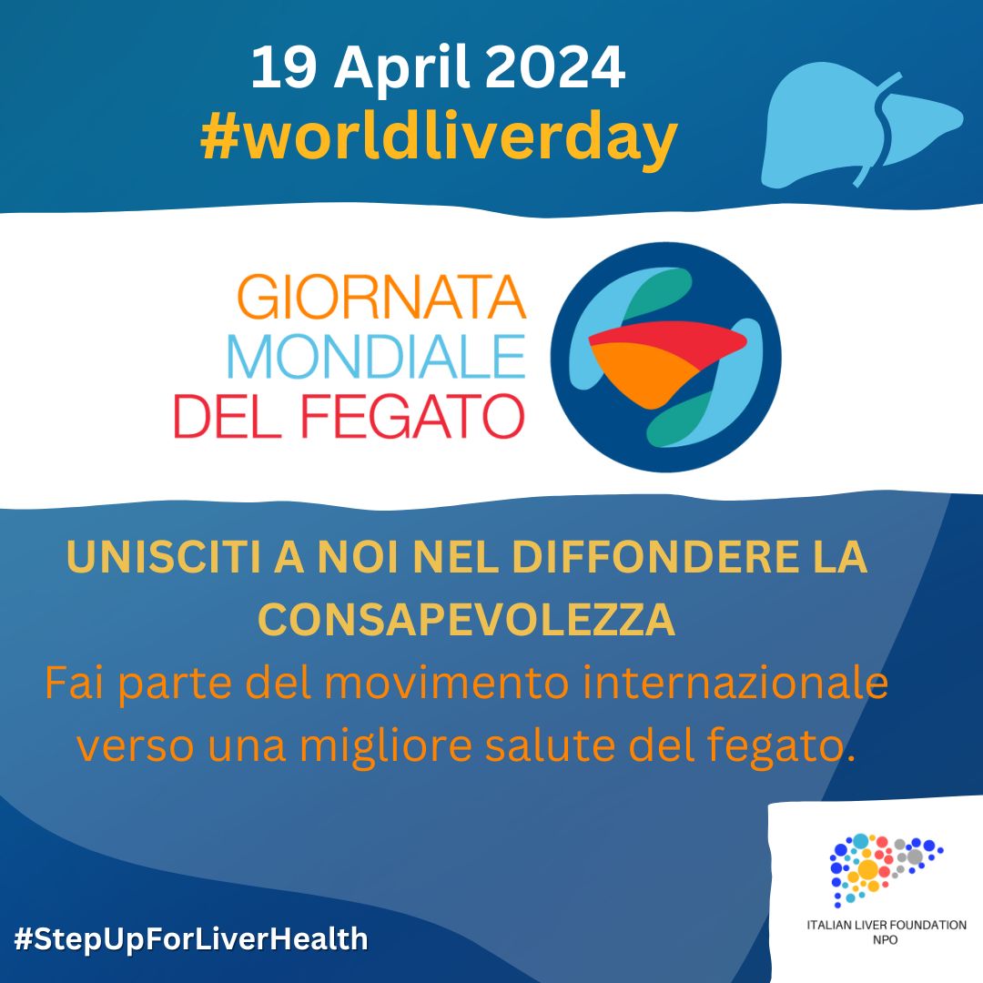 FondItaFegato's tweet photo. Questo #WorldLiverDay, impegniamoci a fare scelte più salutari per i nostri fegati. Che si tratti di evitare l'alcol, seguire una dieta equilibrata o rimanere attivi, ogni sforzo conta! #stayupforliverhealth #prevention #awarness #fegato #consapevolezza
@worldliverday https://t.co/yUDWxWJhCZ