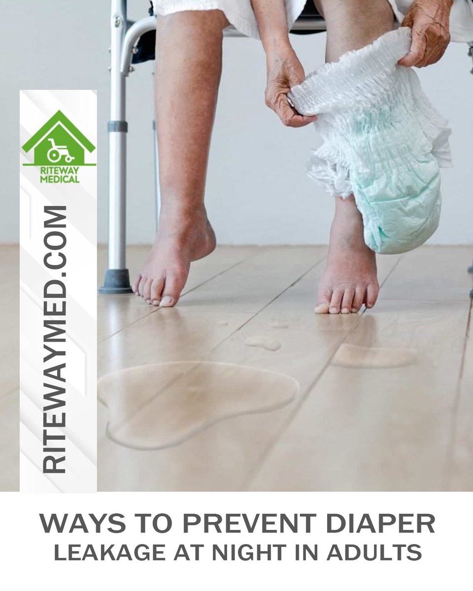 Experience uninterrupted sleep with our top-of-the-line #adultdiapers. Engineered for superior leak protection and comfort, these diapers guarantee a worry-free night and a fresh start to your day. Learn More: ritewaymed.com/ways-to-preven… #exerciseequipment #resistancebands #Tampa