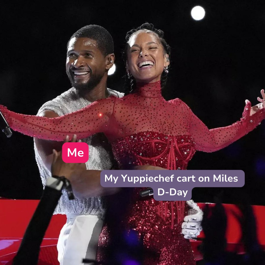 Take up to 30% off this Miles D-Day.

T&amp;Cs apply. Follow the link to learn more. Happy shopping! 🛍️

yuppiechef.com/help.htm?title…