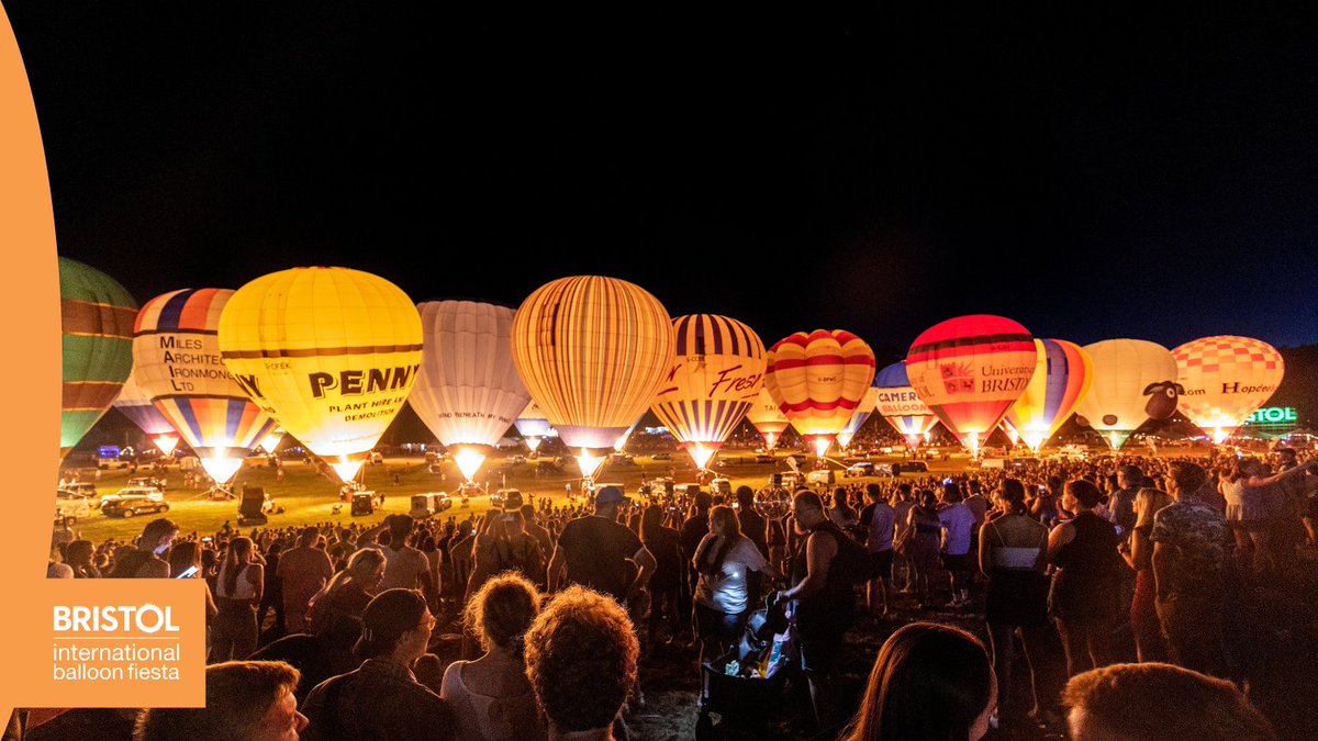 Did you know that the Night Glow used to be held on The Downs the weekend before the Fiesta? 🌟 The very first was held in 1990 - were any of you there? #BIBF2024 #BristolBalloonFiesta