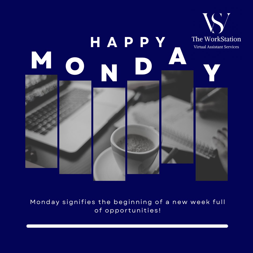 Wherever you are, whatever you’re doing, I hope your Monday is a happy one! If you’d like administrative support on the journey towards achieving your vision, please reach out! For a free discovery call please get in touch with me at info@the-workstation.co.uk #MHHSBD