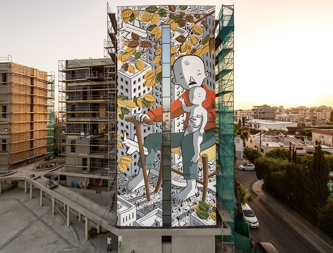 #Streetart by #Millo @ #Limassol, Cyprus, for #ArtSquareResidences
More pics at: barbarapicci.com/2024/04/15/str…
#streetartLimassol #streetartCyprus #Cyprusstreetart #arteurbana #urbanart #murals #muralism #contemporaryart #artecontemporanea @millomillom