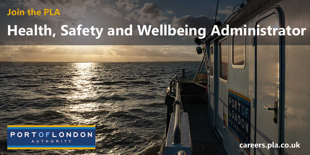 We are currently seeking an experienced Administrator to join the Health, Safety and Wellbeing team hubs.la/Q02rtQgT0

Applications close tomorrow, 16 April 2024.

#Careers #HealthAndSafety #MaritimeCareers #RiverThames #Kent #Essex #London #ThamesEstuary #PortOfLondon