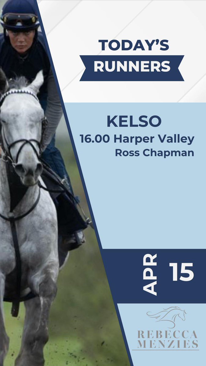 Today’s Runner @KelsoRacecourse Best of luck to all connections