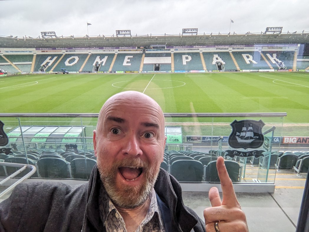 EDUCATING FROM THE NECK UP Excited to be speaking about self-regulation and implementation and improvement science with @LAPacademies at the home of the mighty Plymouth @Argyle!