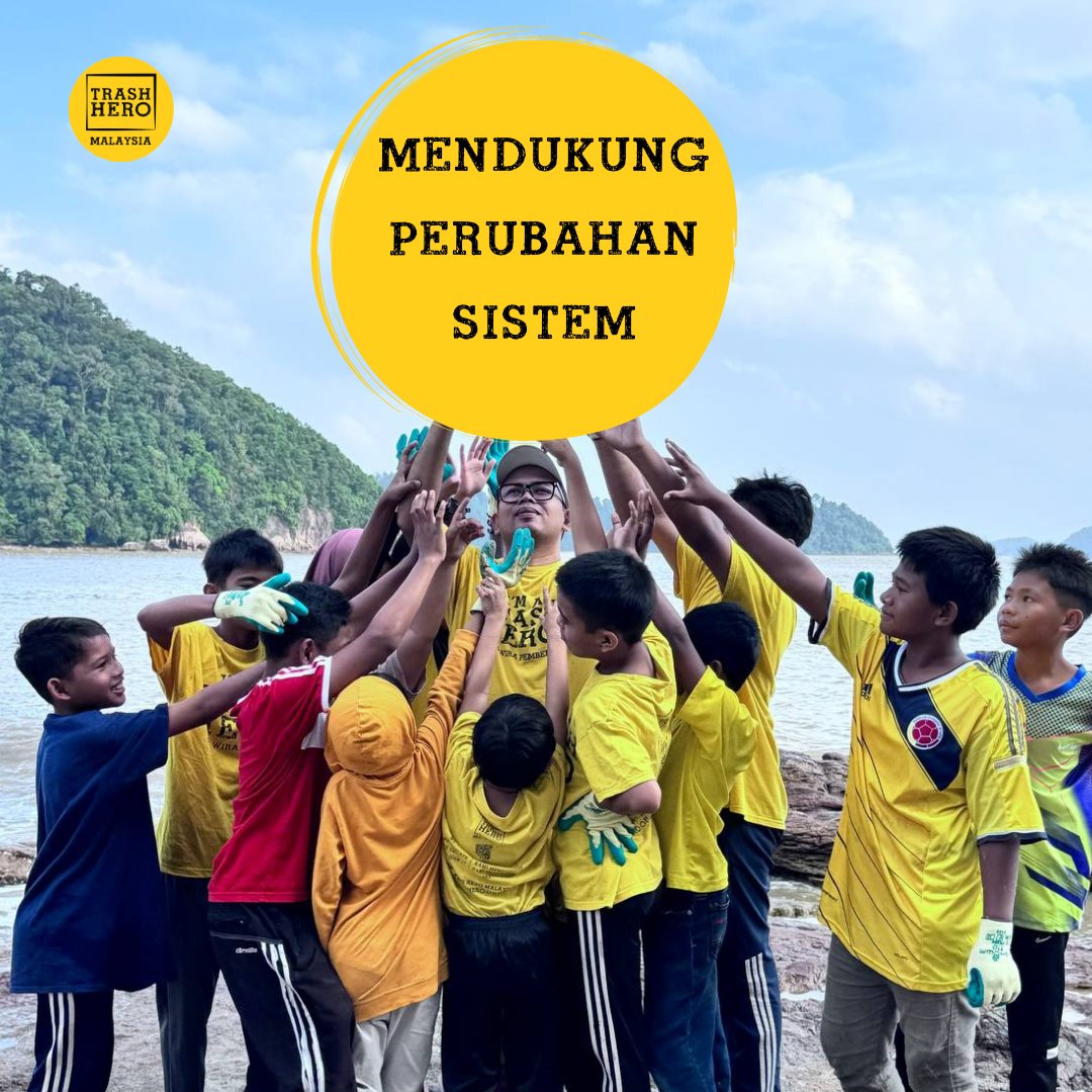 TrashHero's tweet photo. Perubahan sistem membentuk masa depan yang lebih baik. Mari bersama, mendorong pembaharuan dalam struktur, undang-undang, dan amalan untuk menjana impak positif yang berkekalan. 🌱

#perubahansistem #systemchange https://t.co/pc7GueM3Fi