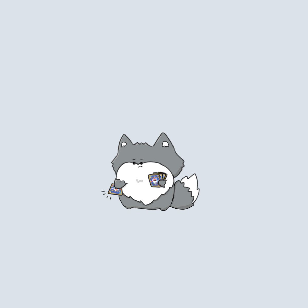 municom_'s tweet photo. ポケカがんばるぺーくん🐺🙂↔️
ファイトです!
#CIAtelier #イラスト https://t.co/cVwEvnTiGy