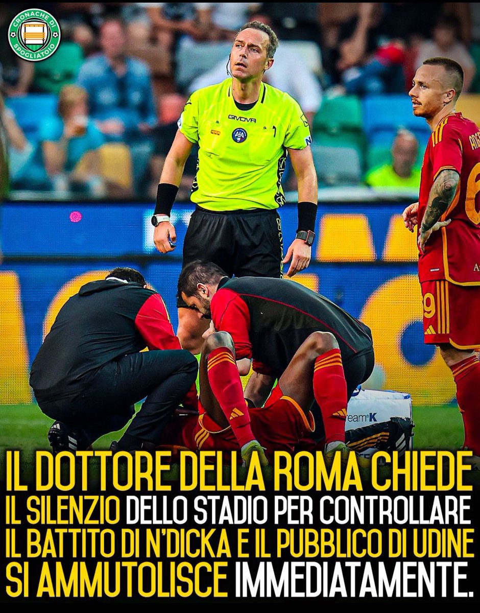 Sarebbe successo ovunque, ma ieri è successo a #Udine ed è giusto sottolinearlo e riconoscere la civiltà di chi era allo stadio <a href="/Udinese_1896/">Udinese Calcio</a>