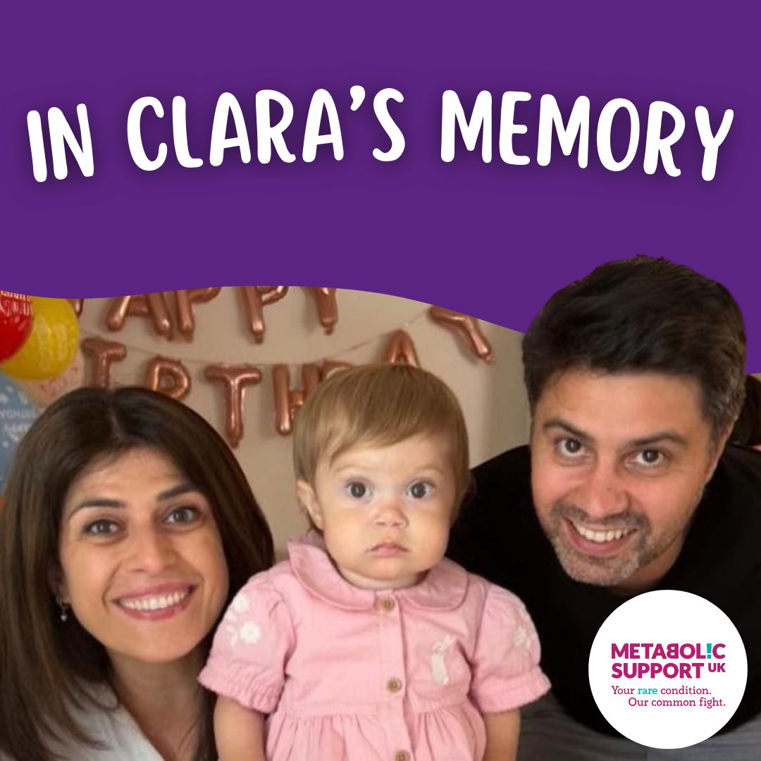 Beautiful Clara passed away in March from her diagnosis of Galactosialidosis, a rare inherited metabolic disorder. Clara's family, friends, and community came together for an out-pouring of love and generosity in her memory, raising an incredible £24,550 (incl. gift aid) 🧵