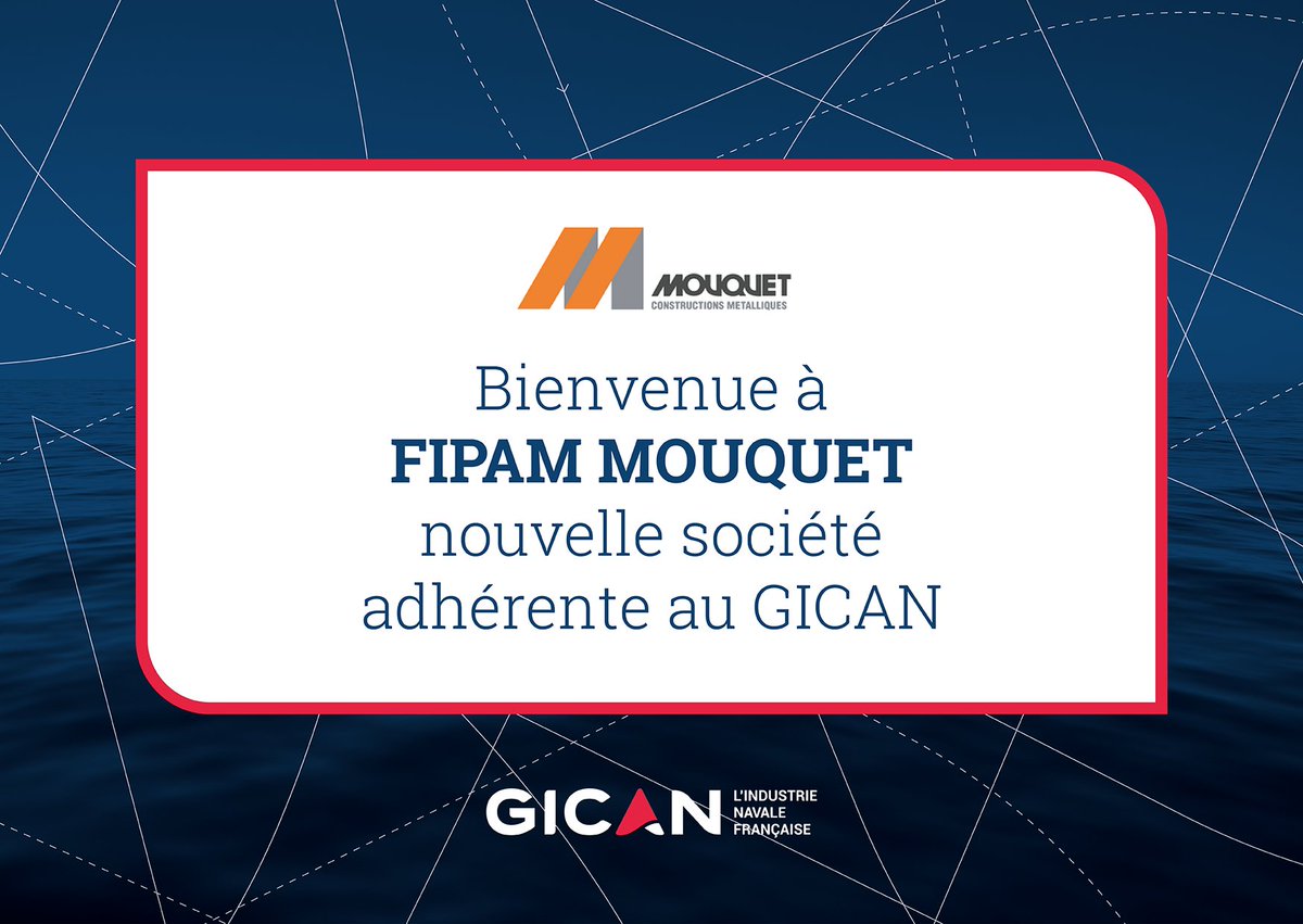 Gican_InduNav's tweet photo. ✨ FIPAM MOUQUET - @fipam_group rejoint le GICAN comme société adhérente !
➡ Pour en découvrir davantage : https://t.co/fWOJKDfQ5c
🔎 https://t.co/yfp166y2PI https://t.co/Isb5kY9BVW