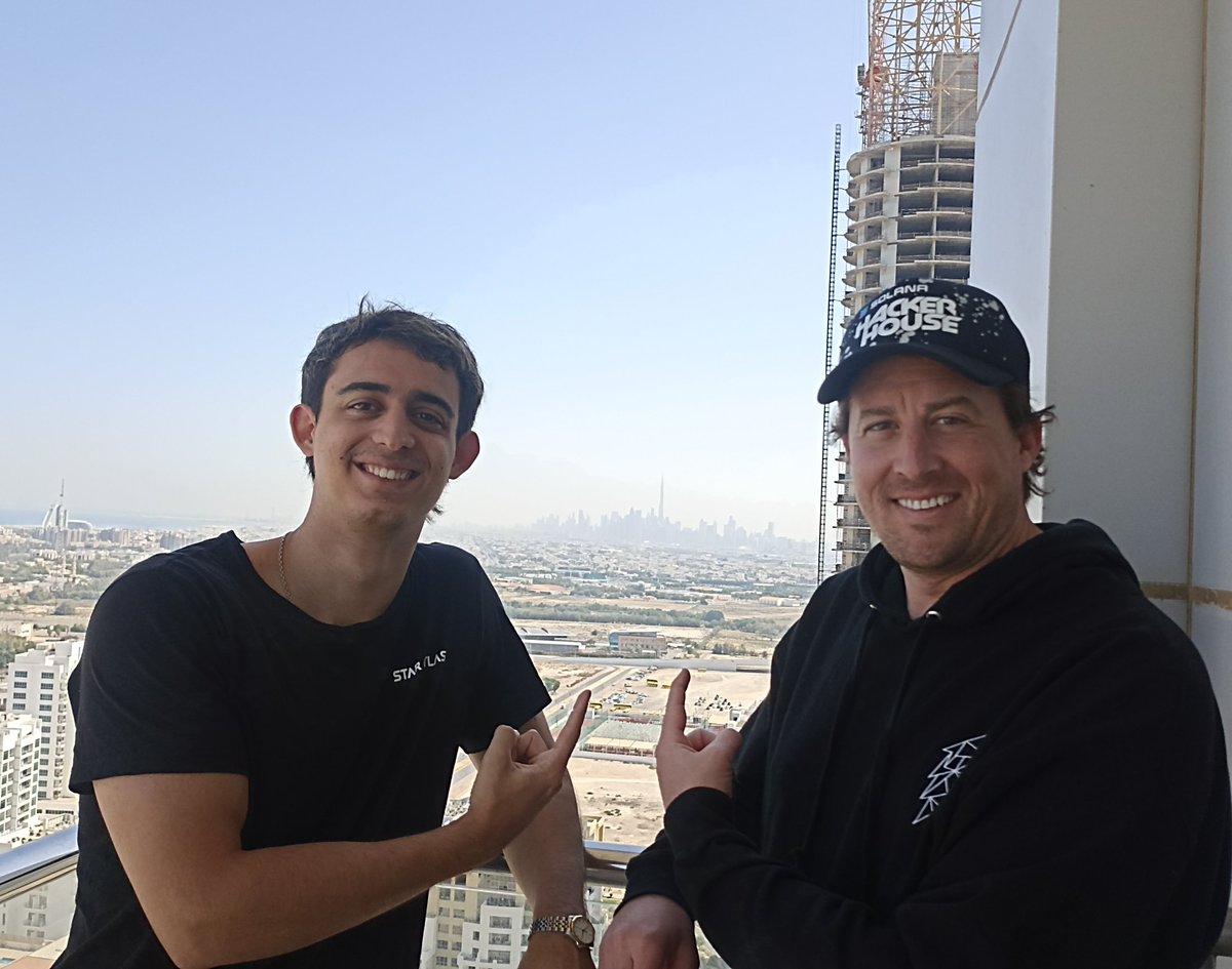 Spotted: The Star Atlas boys are prepared to dominate Dubai. @staratlas @Santiacc_ @at_mwagner #StarAtlas #Web3gaming #Web3Games