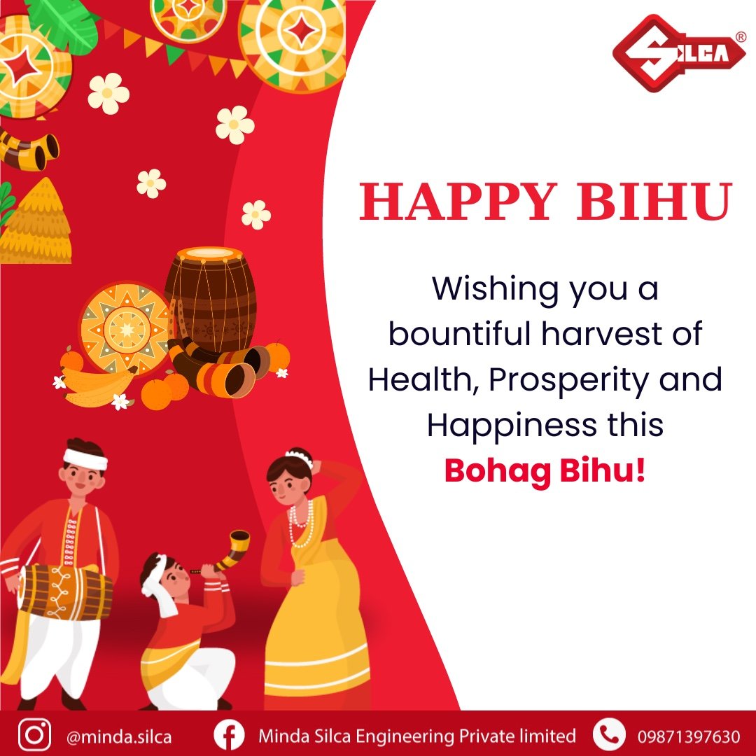 May this New Year usher in a new dawn, new hope, peace, joy and happiness. Happy Bihu!

#MindaSilca #Silca #Assam #NewYear #Bihu