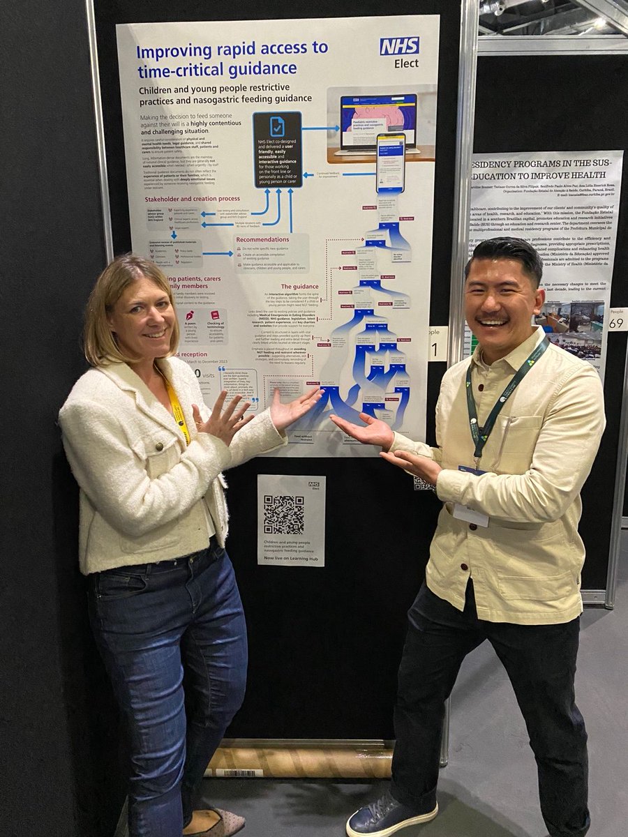 Proud to be able to present the collective work of @ShanleyOliver @LibbyLilias @alirobertson64 at IHI Forum on Quality and Safety in Healthcare. Co-designing digital clinical guidance with those with lived experience and emergence part of the discussion 👀bit.ly/3Jhcn75