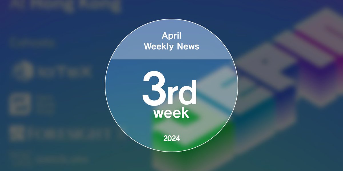 [15th April Weekly News] ✅ MVL Participated in Hong Kong Web3 Festival ✅ Clutch Update ✅ ONiON Expands Samrong Thom Market Station MVL MONTHLY REPORT 🏠 mvlchain.page.link/xTLY Please join us on MVL official channels ➡️ linktr.ee/mvlchain