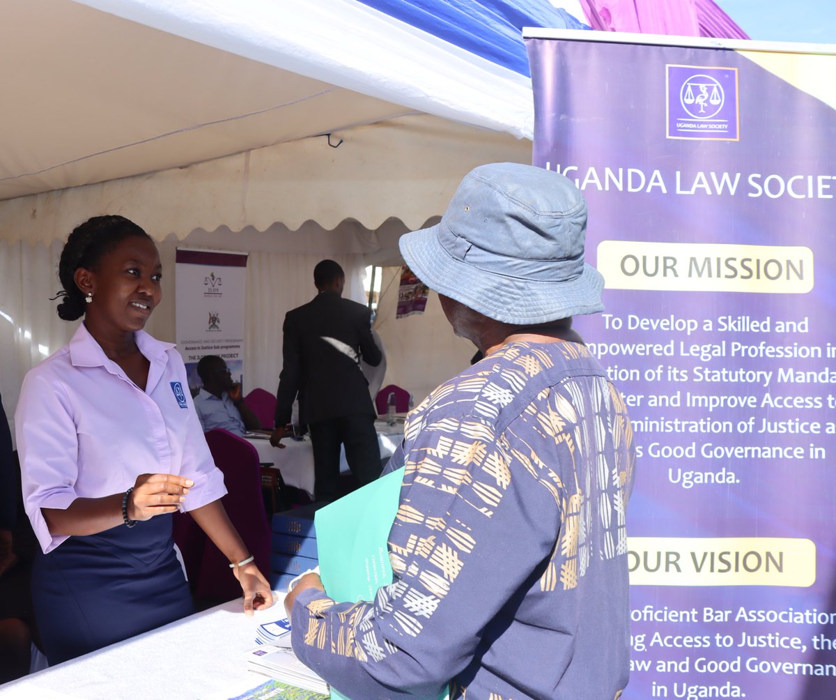 Happening now: @JudiciaryUG’s National Open Court day at Kololo Independence Grounds.