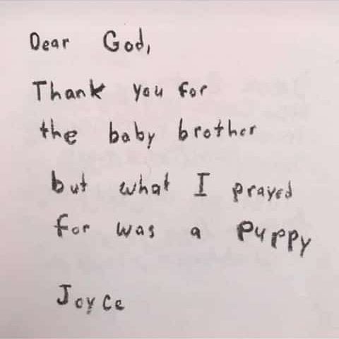 Teacher told kids to write what's on their mind to God. 

A Thread 😂