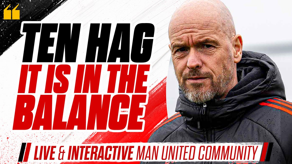 Morning all. Live @ 10am: Join Sam live as we discuss David Ornstein's latest comments on Erik ten Hag, the fallout with Garnacho, Amad and what happened after Bournemouth and, honestly, a ton of other things. + More + Your questions/comments answered youtube.com/watch?v=bRpq_o…