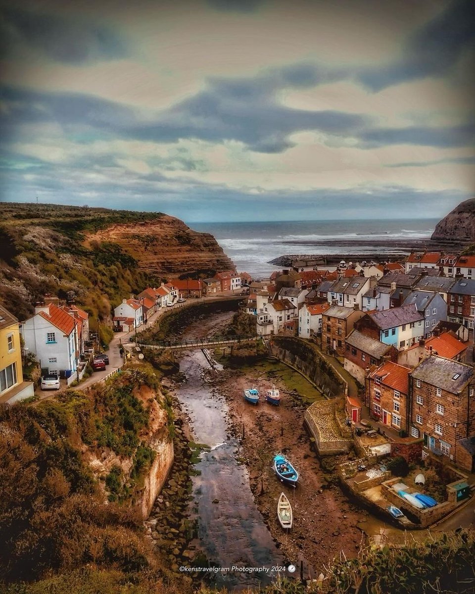 The classic Staithes view 👀