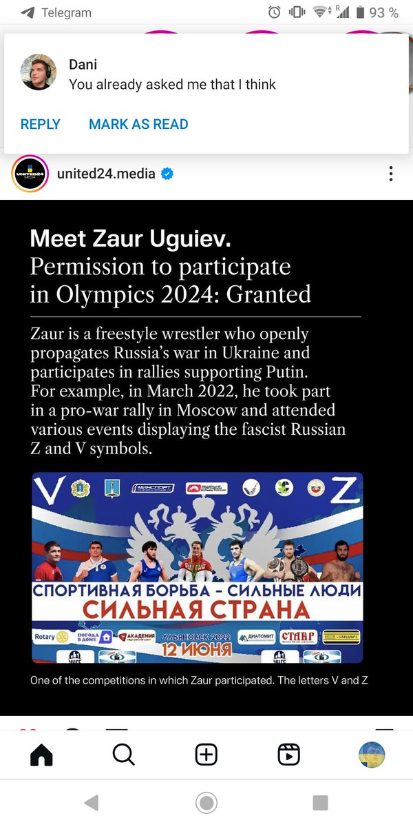 #RussiaIsATerroristState bombing🇺🇦civilians daily #SupportUkraine #NoRussianAthletes @ #Olympics @AOC1978 #NoBelarusianAthletes @ #JO2024 #BanRussianAthletes #BanBelarussianAthletes #ParisOlympicsWithoutPutin #BringBackUkrainianKids #boycottRussiansport #SeizeRussianAssets #Bucha