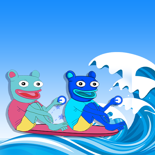DrettBase's tweet photo. Just me and @BasedBrett surfing the meme coin ocean of @base https://t.co/abWgvNAyUg
