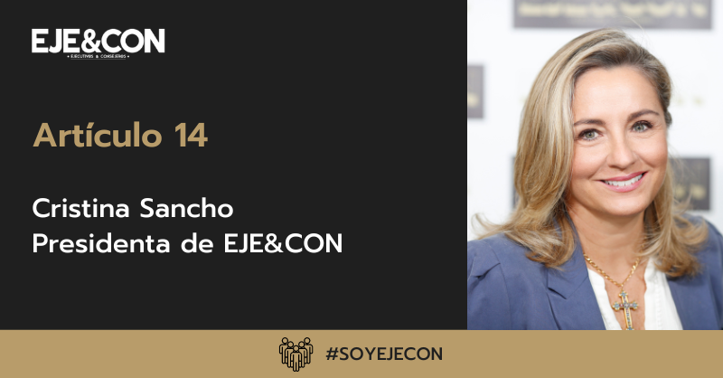 📢<a href="/cristinasancho/">Cristina Sancho 🇪🇸🇪🇺</a>, presidenta de <a href="/AsocEyC/">EJE&CON</a> reflexiona en <a href="/articulo14_es/">Artículo 14</a>, sobre "Feminismo y responsabilidad".  Solo 1 de cada 4 altos directivos en el #Ibex es mujer. 

👉 Lee su artículo y únete a la conversación:   articulo14.es/economia/femin…

#LiderazgoFemenino #EJECON