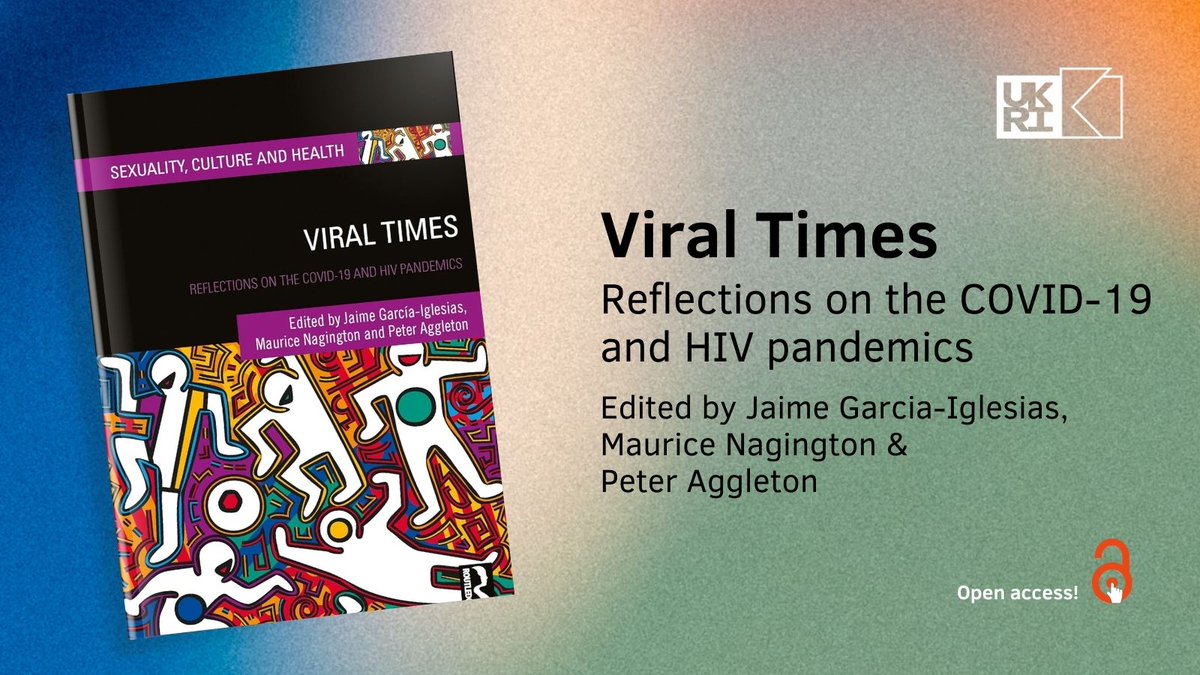 🚨OUT NOW and OPEN ACCESS! Our fabulous collection of work on HIV & COVID, edited w/ @NagingtonUoM & P Aggleton. 😍It features essays from Dennis Altman, @lawandsexuality, Tim Dean, @Max_Morris, @TheodoreKerr1, @carmenlogie or @KiranPienaar! 👀taylorfrancis.com/books/oa-edit/…