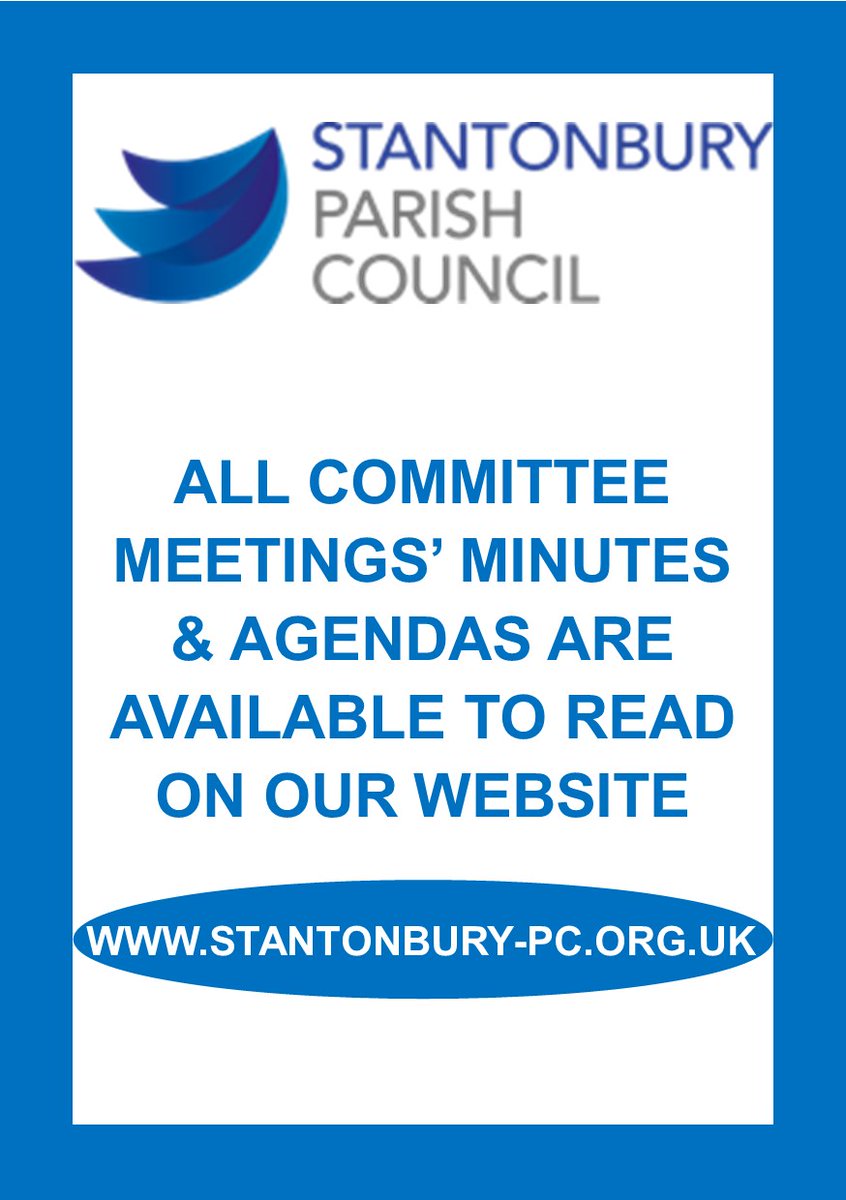 The agenda for the full meeting of Stantonbury Parish Council on Wednesday 17th April at 7PM is now on our website: stantonbury-pc.org.uk/the-council/me… Details of how to watch the meeting via Microsoft Teams can be found on the agenda document.