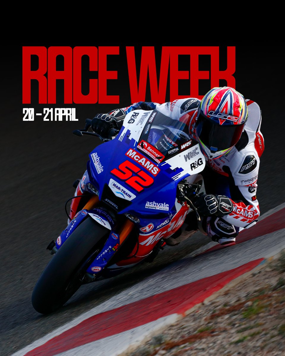 IT’S RACE WEEK Y’ALL! 😍👀 

@OfficialBSB | @DannyKent52 

#McAMSRacing 

#YamahaRacing #RevsYourHeart #WeR1