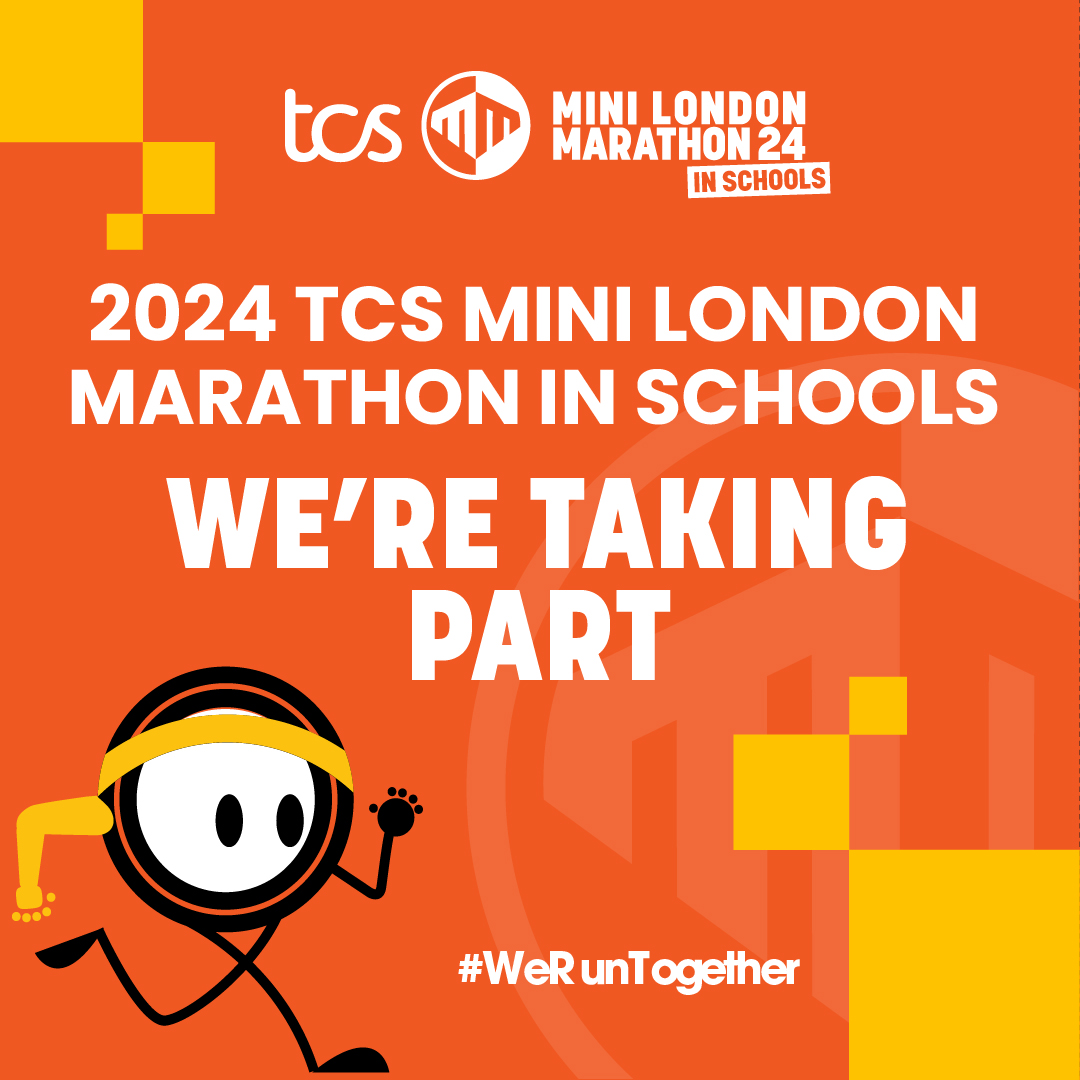 Today marks the start of the TCS #MiniLondonMarathon in schools! From 15th April to 10th May, let's all get moving together! We are so excited see you all taking part, don't forget to share your stories using the hashtags #WeRunTogether & #DailyMile 🏃‍♀️👨‍🦽🚶 @LondonMarathon