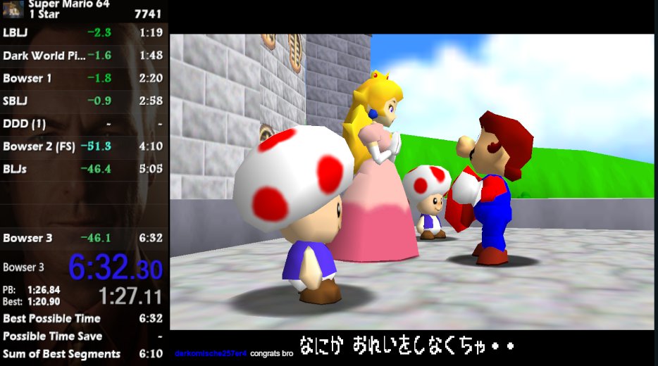 0 Star 6:32 new emu wr lol, also personal best FS exit